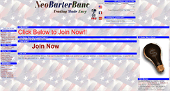 Desktop Screenshot of neobarterbanc.com